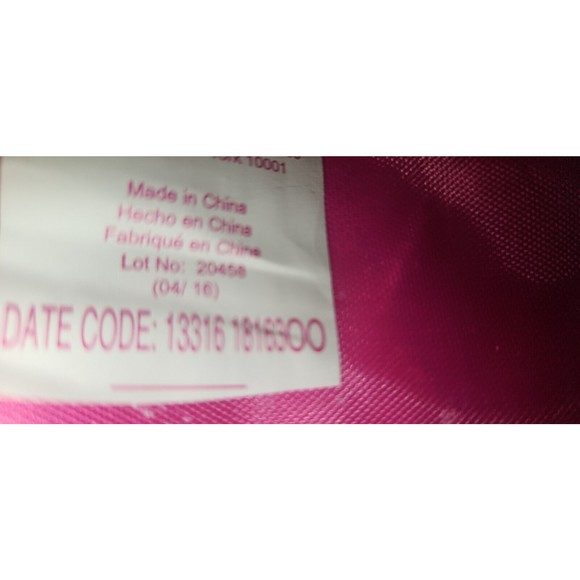 Shopkins Carrier Case 2013 Foldable Multiple Pockets Hot Pink - Picture 8 of 9